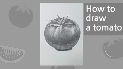 How to draw a tomato