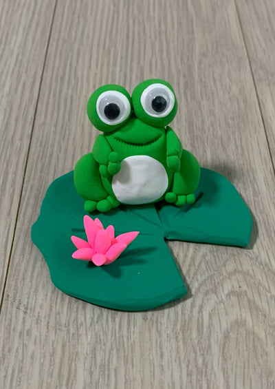 How to Make a Clay Frog 🐸 |Clay frog