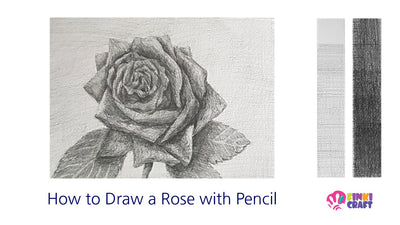 How to Draw a Rose with Pencil