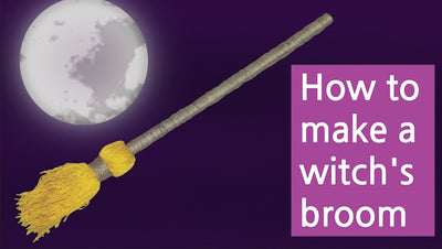How to make a witch's broom
