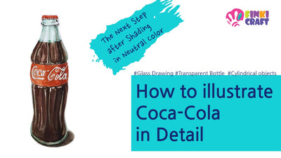 How to illustrate Coca-Cola  in Detail