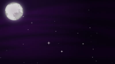 Moon light and glitter star (after effect 2022)