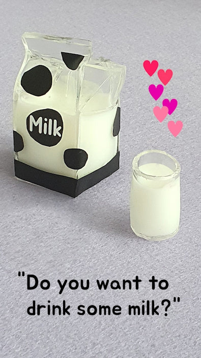 Milk🥛🐄 | Milk Carton |  Silicone tape 😍 👀