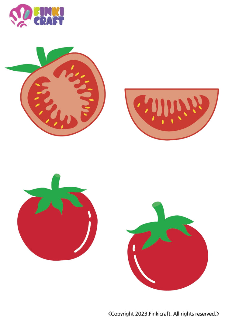 Tomato Images Vector Illustration, Digital EPS, AI file